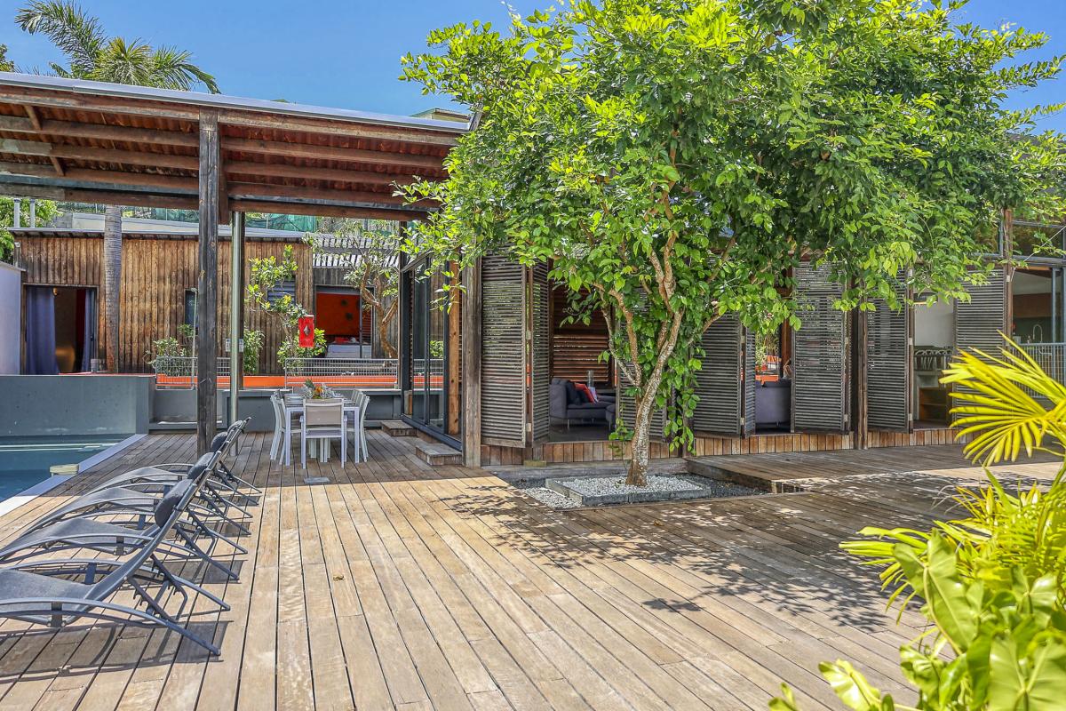 5.Location villa piscine Le Gosier Guadeloupe_Vue Ensemble